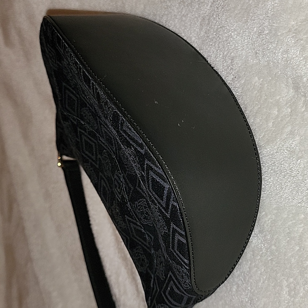 Small Black Genuine Versace Evening Bag - image 5